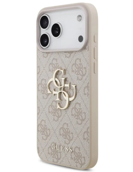 GUESS CARCASA 4G LOGO IPHONE 17 PRO ROSA