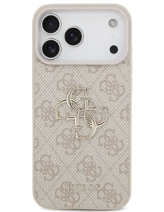 GUESS CARCASA 4G LOGO IPHONE 17 PRO ROSA 2