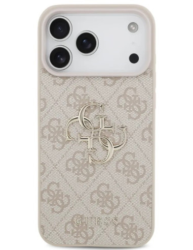 GUESS CARCASA 4G LOGO IPHONE 17 PRO ROSA