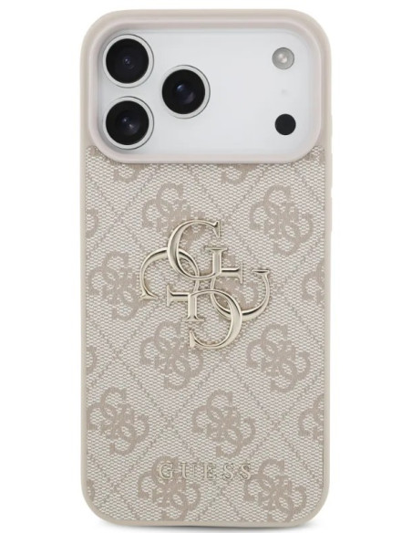 GUESS CARCASA 4G LOGO IPHONE 17 PRO ROSA