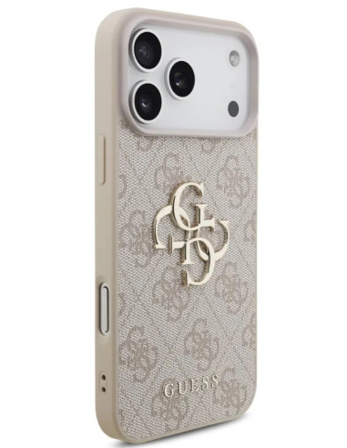 GUESS CARCASA 4G LOGO IPHONE 17 PRO ROSA