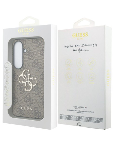 GUESS CARCASA 4G SAMSUNG S26 MARRON