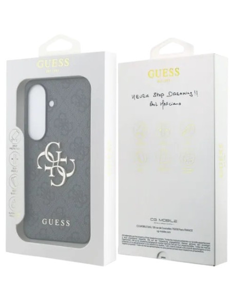 GUESS CARCASA 4G SAMSUNG S26 PLUS GRIS