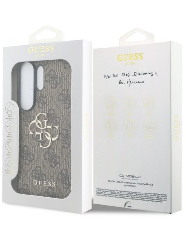 GUESS CARCASA 4G SAMSUNG S26 ULTRA MARRON