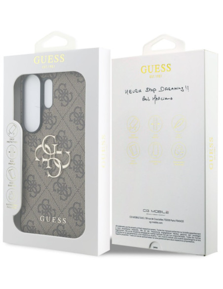 GUESS CARCASA 4G SAMSUNG S26 ULTRA MARRON