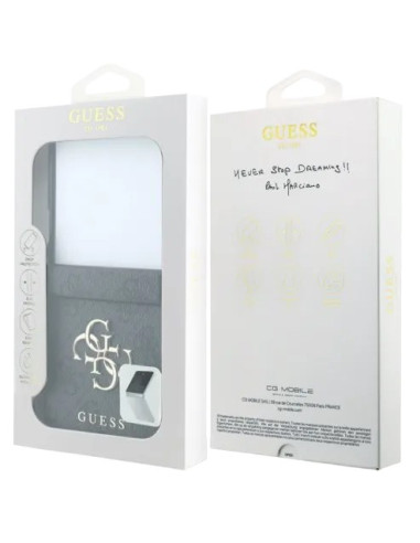 GUESS CARCASA 4G SAMSUNG Z FLIP 8 GRIS
