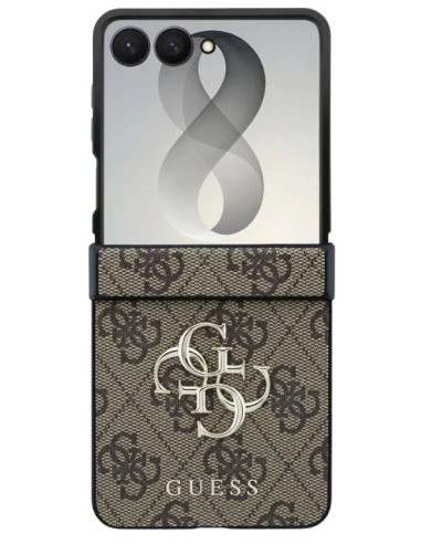 GUESS CARCASA 4G SAMSUNG Z FLIP 8 MARRON