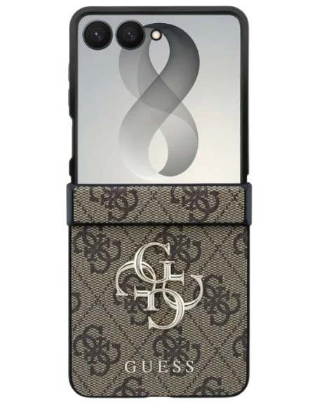 GUESS CARCASA 4G SAMSUNG Z FLIP 8 MARRON