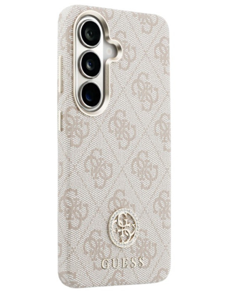 GUESS CARCASA 4G STRASS SAMSUNG S26 ROSA
