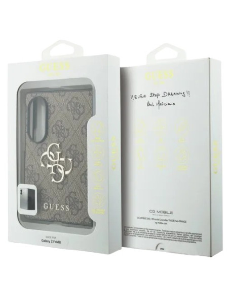 GUESS CARCASA 4G Z FOLD 8 MARRON