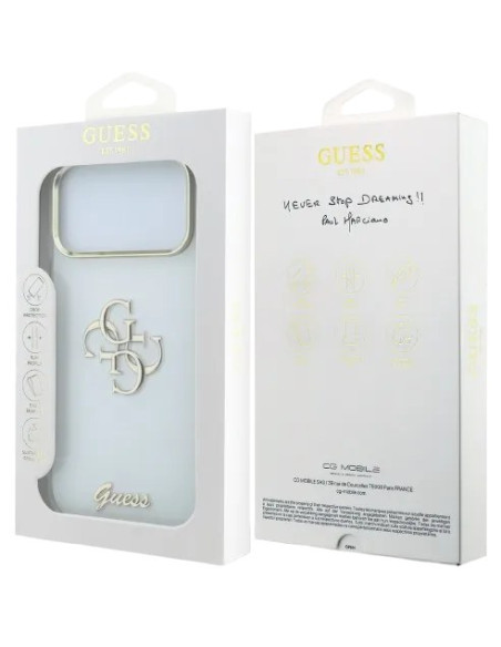 GUESS CARCASA IML 4G SCRIPT IPHONE 18 PRO MAX/17 PRO MAX