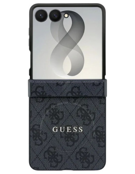 GUESS CARCASA MAGNETIC 4G SAMSUNG Z FLIP 8 GRIS