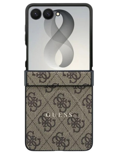 GUESS CARCASA MAGNETIC 4G SAMSUNG Z FLIP 8 MARRON
