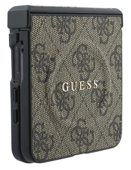 GUESS CARCASA MAGNETIC 4G SAMSUNG Z FLIP 8 MARRON