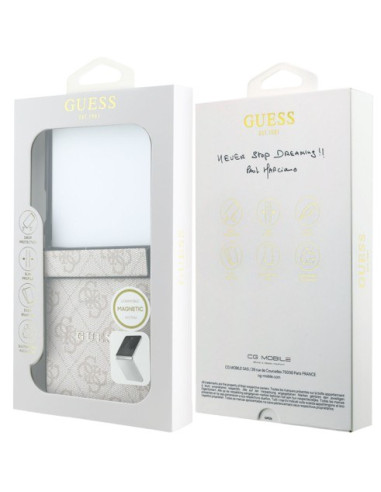 GUESS CARCASA MAGNETIC 4G SAMSUNG Z FLIP 8 ROSA