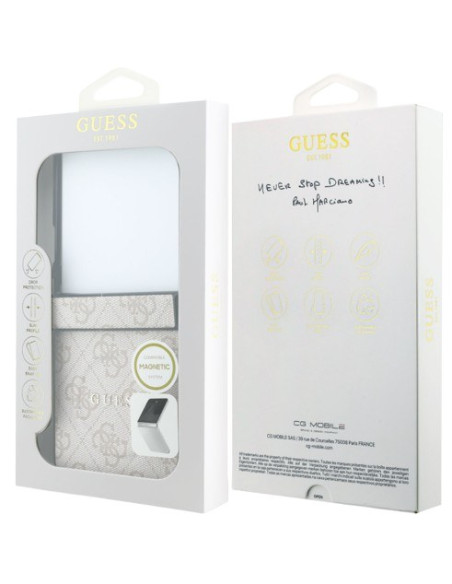 GUESS CARCASA MAGNETIC 4G SAMSUNG Z FLIP 8 ROSA