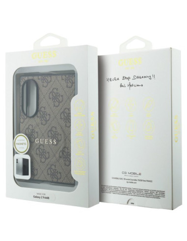 GUESS CARCASA MAGNETIC 4G Z FOLD 8 MARRON