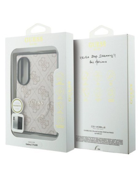 GUESS CARCASA MAGNETIC 4G Z FOLD 8 ROSA