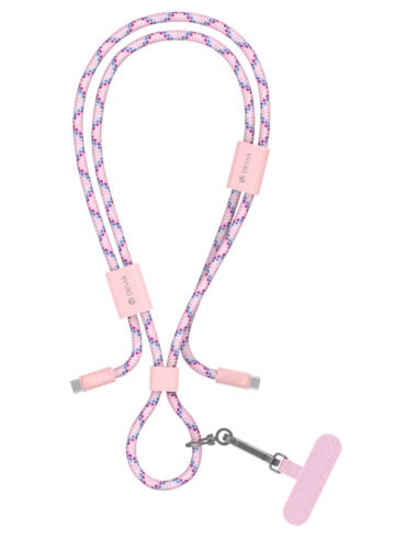 DEVIA COLGANTE/CABLE C-C 60W 1.6m ROSA