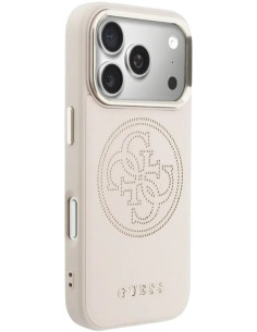 GUESS CARCASA MAGSAFE 4G PERFORATED IPHONE 17 PRO MAX ROSA 2