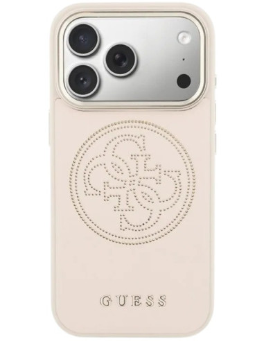 GUESS CARCASA MAGSAFE 4G PERFORATED IPHONE 17 PRO MAX ROSA