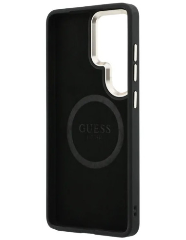 GUESS CARCASA MAGSAFE 4G PERFORATED SAMSUNG S26 ULTRA NEGRO