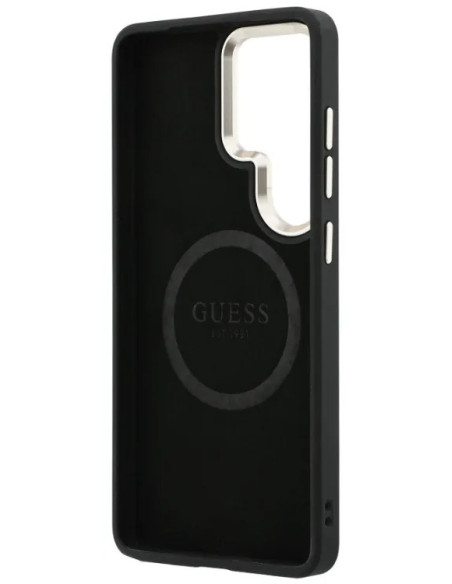 GUESS CARCASA MAGSAFE 4G PERFORATED SAMSUNG S26 ULTRA NEGRO