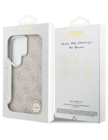 GUESS CARCASA MAGSAFE 4G SAMSUNG S26 ULTRA ROSA