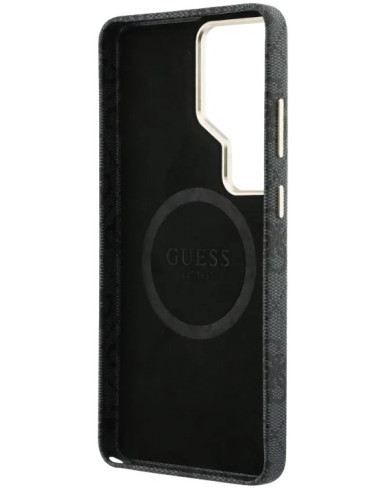 GUESS CARCASA MAGSAFE 4G SCRIPT SAMSUNG S26 ULTRA GRIS