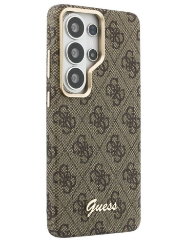 GUESS CARCASA MAGSAFE 4G SCRIPT SAMSUNG S26 ULTRA MARRON