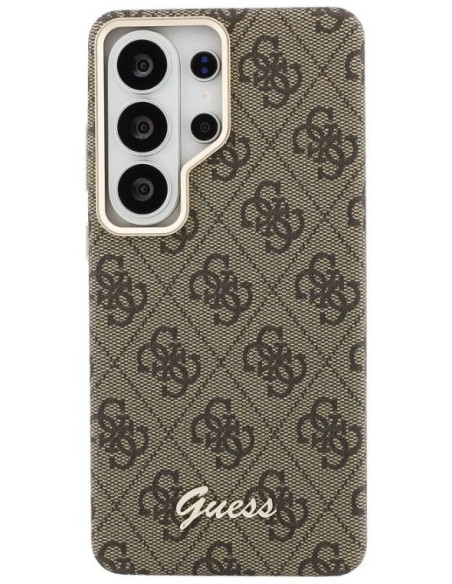 GUESS CARCASA MAGSAFE 4G SCRIPT SAMSUNG S26 ULTRA MARRON