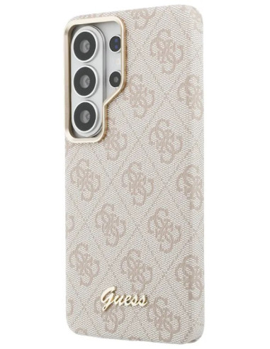GUESS CARCASA MAGSAFE 4G SCRIPT SAMSUNG S26 ULTRA ROSA