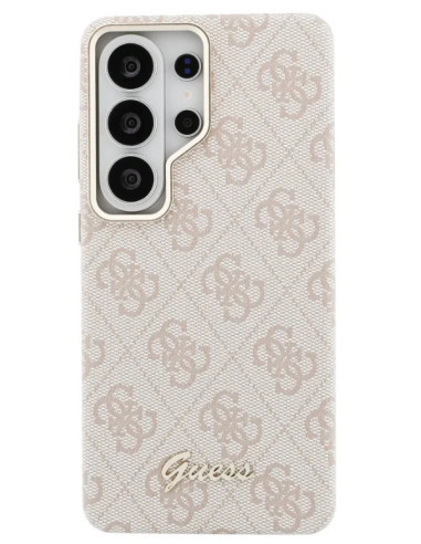 GUESS CARCASA MAGSAFE 4G SCRIPT SAMSUNG S26 ULTRA ROSA