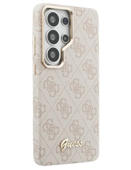 GUESS CARCASA MAGSAFE 4G SCRIPT SAMSUNG S26 ULTRA ROSA
