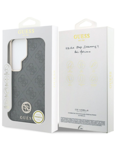 GUESS CARCASA MAGSAFE 4G STRASS SAMSUNG S26 ULTRA GRIS