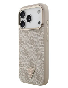 GUESS CARCASA MAGSAFE 4G TRIANGLE IPHONE 17 PRO ROSA