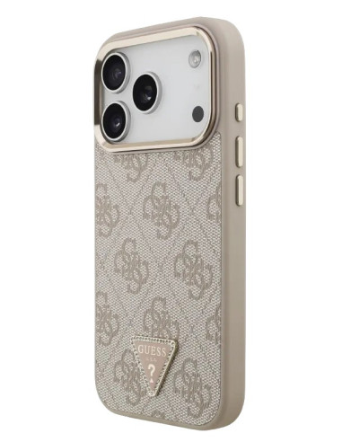 GUESS CARCASA MAGSAFE 4G TRIANGLE IPHONE 17 PRO ROSA