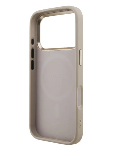 GUESS CARCASA MAGSAFE 4G TRIANGLE IPHONE 17 PRO ROSA