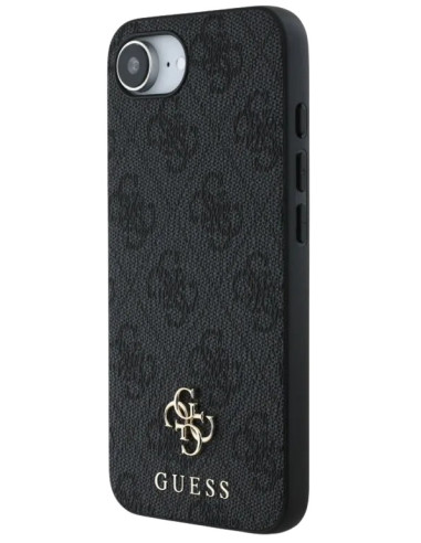 GUESS CARCASA MAGSAFE MINI 4G IPHONE 17e/16e GRIS