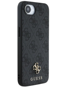 GUESS CARCASA MAGSAFE MINI 4G IPHONE 17e/16e GRIS 2