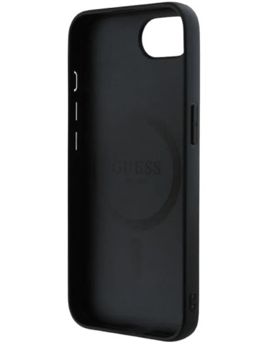 GUESS CARCASA MAGSAFE MINI 4G IPHONE 17e/16e GRIS