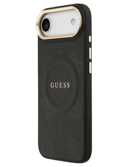 GUESS CARCASA MAGSAFE PEONY IPHONE AIR NEGRO