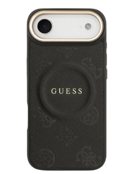 GUESS CARCASA MAGSAFE PEONY IPHONE AIR NEGRO