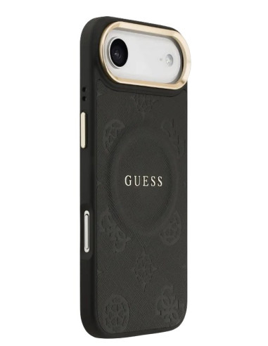 GUESS CARCASA MAGSAFE PEONY IPHONE AIR NEGRO