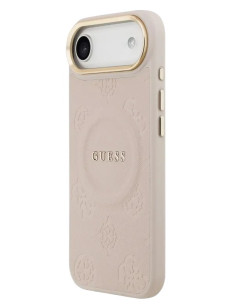 GUESS CARCASA MAGSAFE PEONY IPHONE AIR ROSA