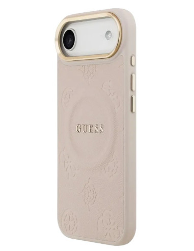 GUESS CARCASA MAGSAFE PEONY IPHONE AIR ROSA