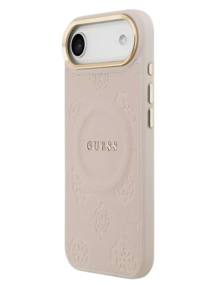 GUESS CARCASA MAGSAFE PEONY IPHONE AIR ROSA