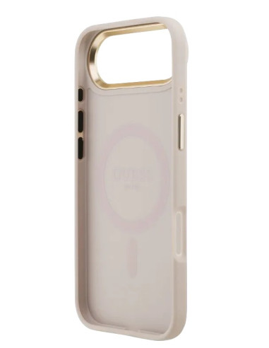 GUESS CARCASA MAGSAFE PEONY IPHONE AIR ROSA
