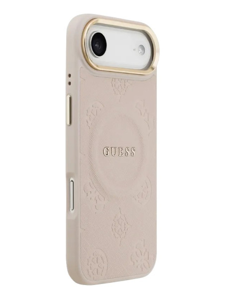 GUESS CARCASA MAGSAFE PEONY IPHONE AIR ROSA