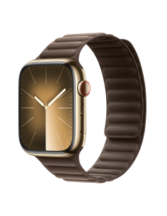 DEVIA CORREA MAGNETIC FIBER APPLE WATCH 38/40/41MM MARRON